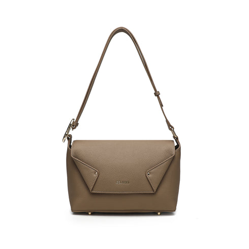 Puzzle Shoulder Bag - Grey